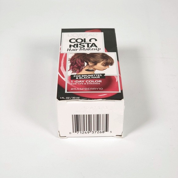 3 Pack L'Oreal Paris Hair Makeup Temporary 1-Day Hair Color Raspberry 10 NEW - Picture 6 of 6